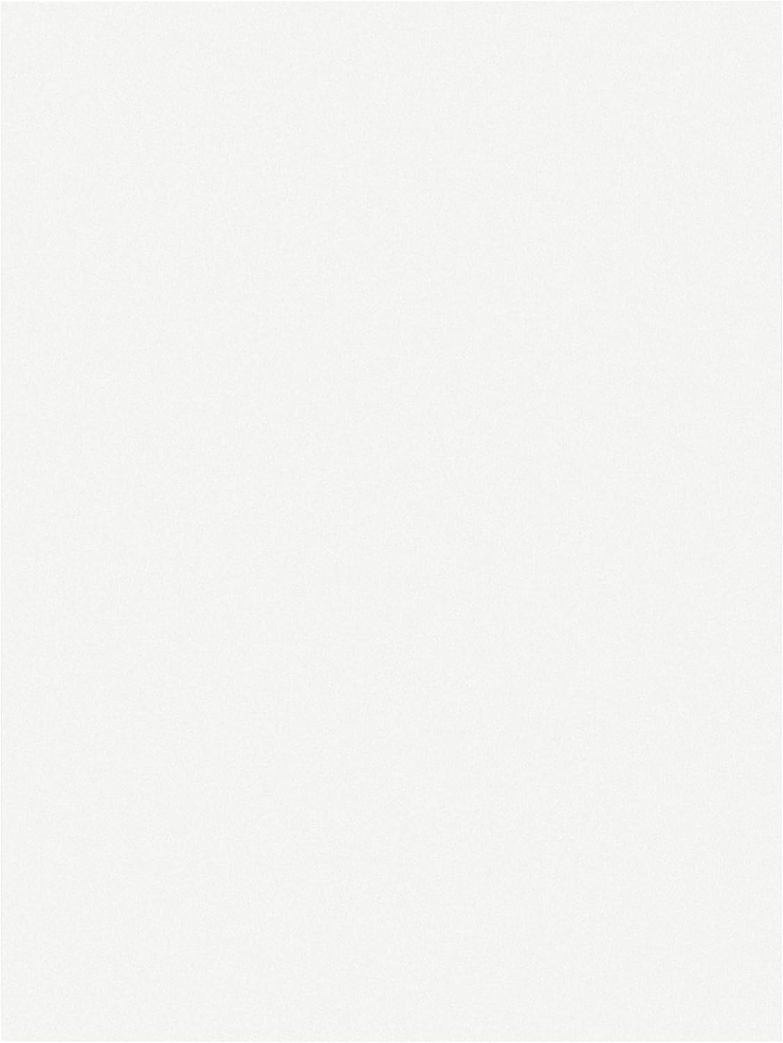 Construction Paper, White, 9" x 12", 100 Sheets