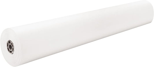 Rainbow Colored Kraft Duo-Finish Paper, White, 36" x 1000', 1 Roll
