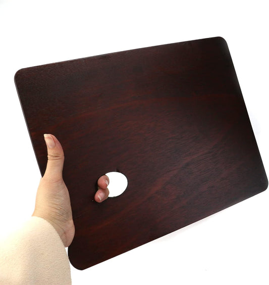 Square Wooden Oil Painting Palette with Gouache Color Seal | Natural wood, square shape, smooth surface, gouache color seal, for oil painting, artists, students, beginners