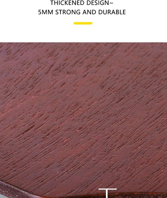 Oval Walnut Wooden Paint Palette 16 * 12inch - Artist Oil Paint Palette Walnut Palettes 30 * 40 for Acrylic Watercolor Oil Paints (Oval 30 x 40 cm)
