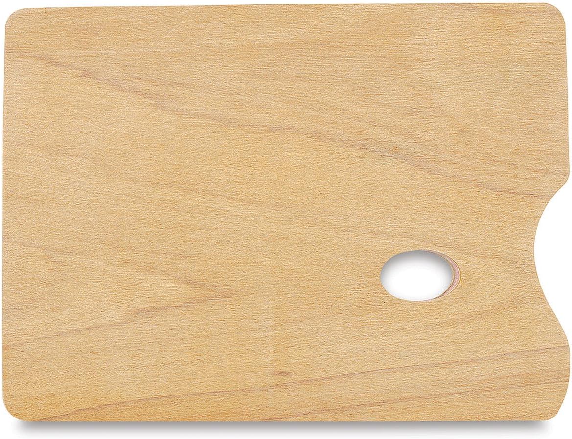 Wooden Rectangular Palette, 12" x 16"