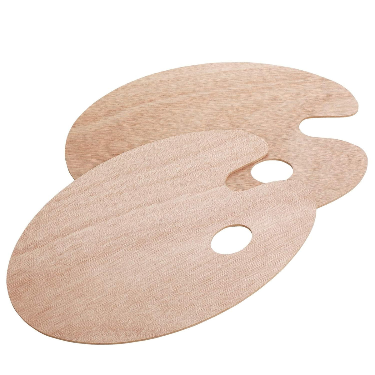 Wooden Paint Palette, 2 Pack, Artist Palette, Painting Palette | Oil Paint Palette